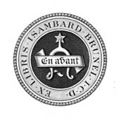 Two crest plates of Isambard Kingdom Brunel